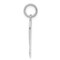 Sterling Silver Diploma Charm Graduation Pendant Jewerly 24mm x 13mm